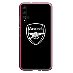 Чехол для Honor 20 Arsenal fc белое лого