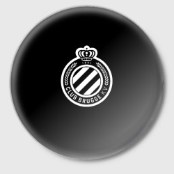 Значок Брюгге fc club белое лого