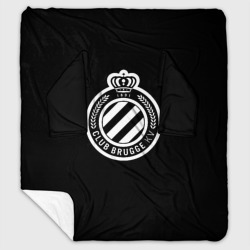 Плед с рукавами Брюгге fc club белое лого