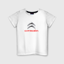 Детская футболка хлопок Citroen авто спорт