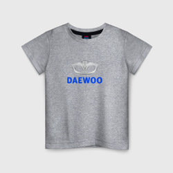 Детская футболка хлопок Daewoo sport auto logo