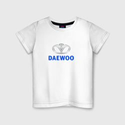 Детская футболка хлопок Daewoo sport auto logo