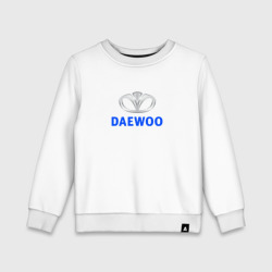 Детский свитшот хлопок Daewoo sport auto logo