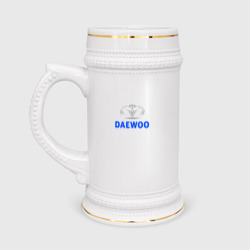 Кружка пивная Daewoo sport auto logo