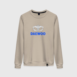 Женский свитшот хлопок Daewoo sport auto logo