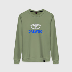 Женский свитшот хлопок Daewoo sport auto logo