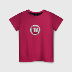 FIAT sport auto logo – Детская футболка хлопок с принтом купить со скидкой в -20%