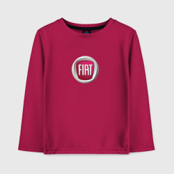 Детский лонгслив хлопок FIAT sport auto logo