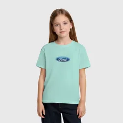 Детская футболка хлопок FORD авто спорт лого - фото 2