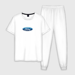 Мужская пижама хлопок FORD авто спорт лого