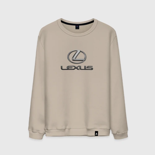 Мужской свитшот хлопок Lexus авто бренд лого