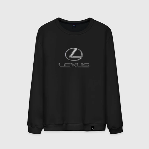 Мужской свитшот хлопок Lexus авто бренд лого