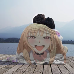 Плед 3D Эта фарфоровая кукла Марин - фото 2