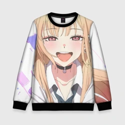 Детский свитшот 3D Эта фарфоровая кукла Марин