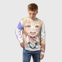 Детский свитшот 3D Эта фарфоровая кукла Марин - фото 2