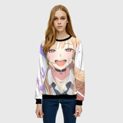 Женский свитшот 3D Эта фарфоровая кукла Марин - фото 2