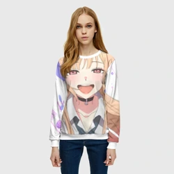 Женский свитшот 3D Эта фарфоровая кукла Марин - фото 2