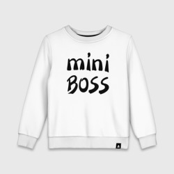 Детский свитшот хлопок Mini boss