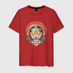 Античный бог войны Арес – Мужская футболка хлопок с принтом купить со скидкой в -20%