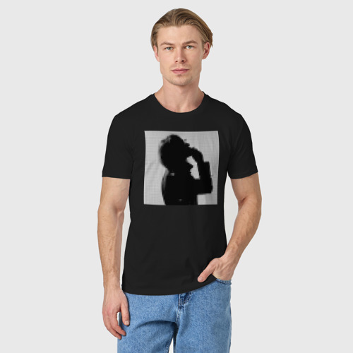 Мужская футболка хлопок Phrequency, цвет черный - фото 3