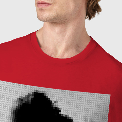 Мужская футболка хлопок Phrequency, цвет красный - фото 6