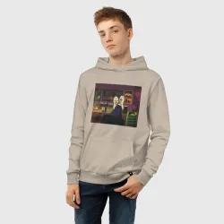 Детская толстовка хлопок Комната ретро геймера с Doom - фото 2