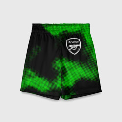 Детские спортивные шорты 3D Arsenal sport halftone