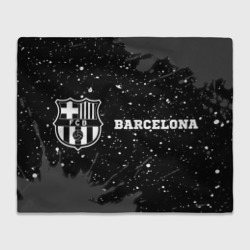 Barcelona sport на темном фоне по-горизонтали – Плед 3D с принтом купить со скидкой в -14%