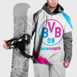 Накидка на куртку 3D Borussia neon gradient style