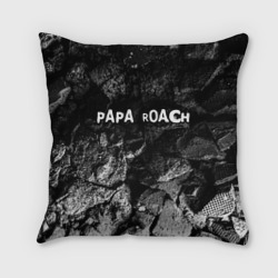 Подушка 3D Papa Roach black graphite