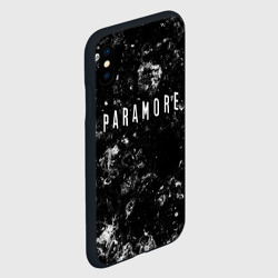 Чехол для iPhone XS Max матовый Paramore black ice - фото 2