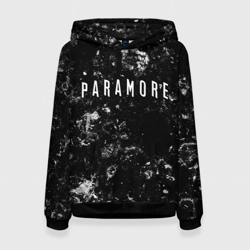 Женская толстовка 3D Paramore black ice, цвет 3D печать