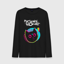 Мужской лонгслив хлопок My Chemical Romance rock star cat