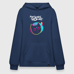 Худи SuperOversize хлопок My Chemical Romance rock star cat