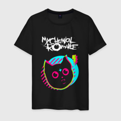 Мужская футболка хлопок My Chemical Romance rock star cat