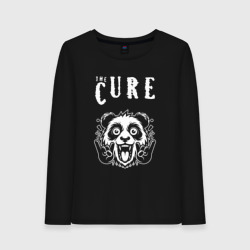 Женский лонгслив хлопок The Cure rock panda