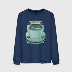 Мужской свитшот хлопок Porsche Mint RWB