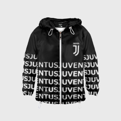 Детская ветровка 3D Juventus pattern fc club steel