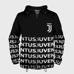 Мужская ветровка 3D Juventus pattern fc club steel