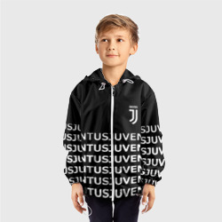 Детская ветровка 3D Juventus pattern fc club steel - фото 2