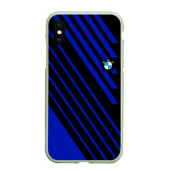 Чехол для iPhone XS Max матовый BMW line sport collection