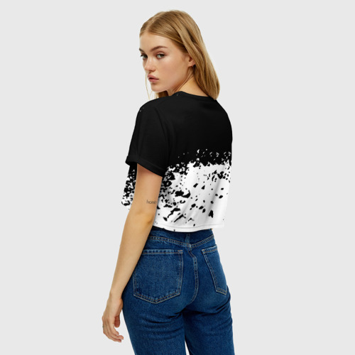 Женская футболка Crop-top 3D Farcry 6 краски, цвет 3D печать - фото 5