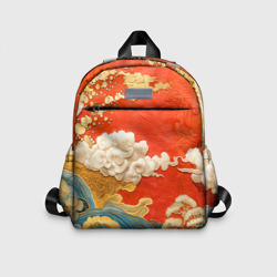 Детский рюкзак 3D Китайский узор облаков