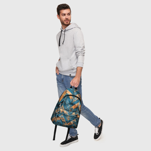 Рюкзак 3D Кожа на джинсах - фото 6