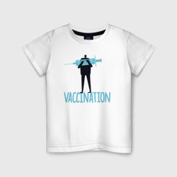 Детская футболка хлопок Вакцинация