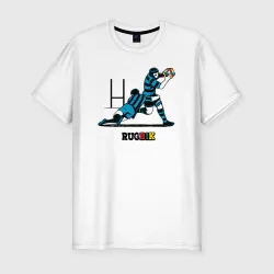 Мужская футболка хлопок Slim Rugbik