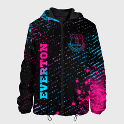 Мужская куртка 3D Everton - neon gradient вертикально