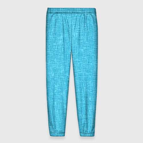 Мужские брюки 3D Небесный голубой текстура однотонный, цвет 3D печать - фото 2