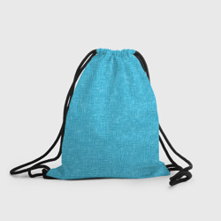 Рюкзак-мешок 3D Небесный голубой текстура однотонный