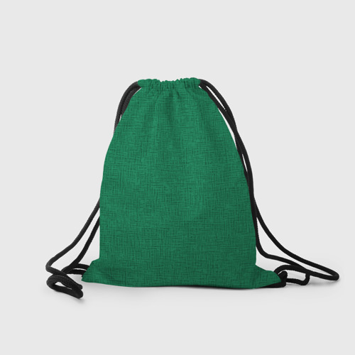 Рюкзак-мешок 3D Текстура зелёный однотонный - фото 2
